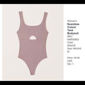 Abercrombie and Fitch Bodysuit